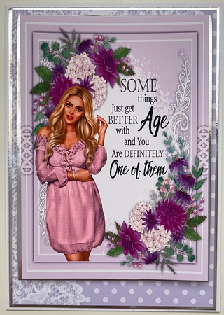 Print, Cut and Fold,Better With Age by Erika Sissons