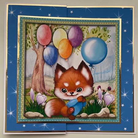 8x8 Mini Kit, Freddie Foxs Birthday by Erika Sissons