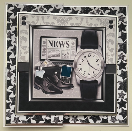 8x8 Business is business Mini Decoupage Kit - x6 A4 sheets  by Erika Sissons