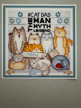 CAT DAD by Erika Sissons