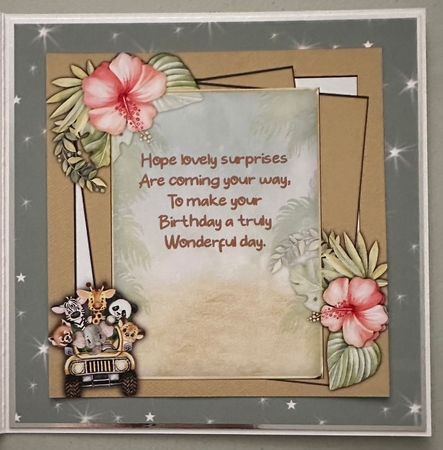 8x8 Mini Kit ,Gorgeous Safari Gang  3 by Erika Sissons