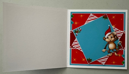 Cheeky Monkey Christmas Wishes by Erika Sissons