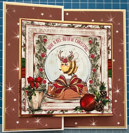 Have A Bee-autiful Christmas Mini Page Kit by Erika Sissons