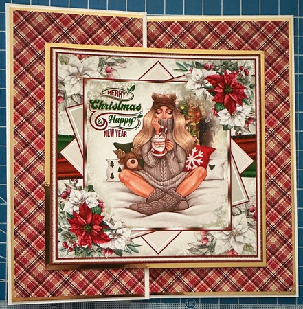 Warming Christmas Cocoa Mini Page Kit by Erika Sissons