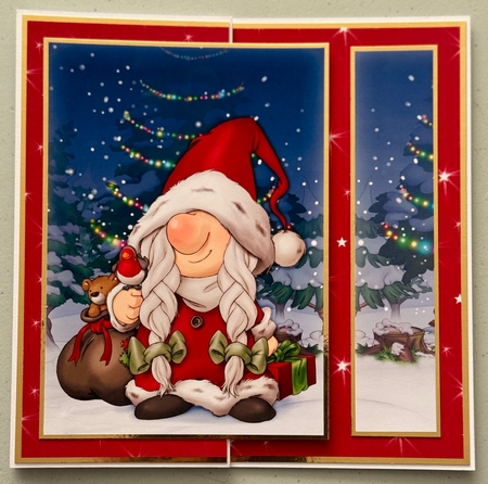 Mrs Christmas Gnome Insert by Erika Sissons