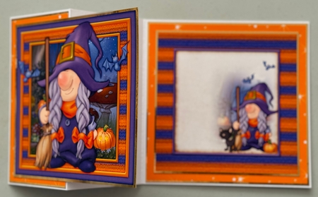 Halloween Gnome Witch 4 Sheet Mini Kit by Erika Sissons