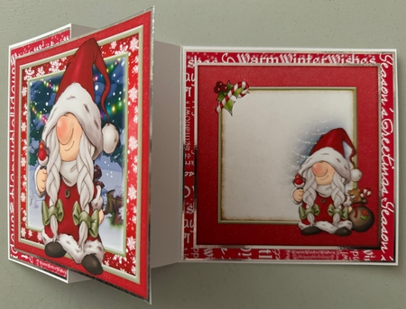 Mrs Santa Gnome 4 Sheet Mini Kit by Erika Sissons