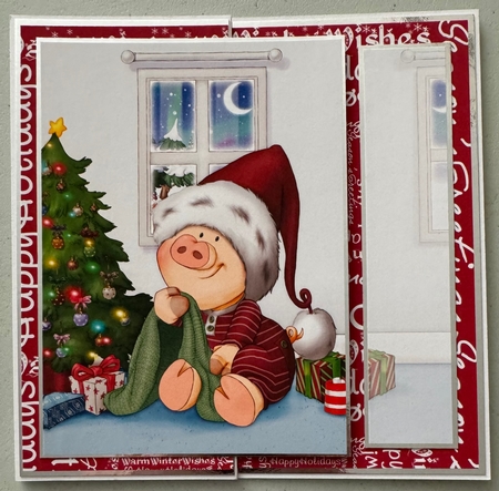 Pigs in Blankets Pumpkin Christmas by Erika Sissons
