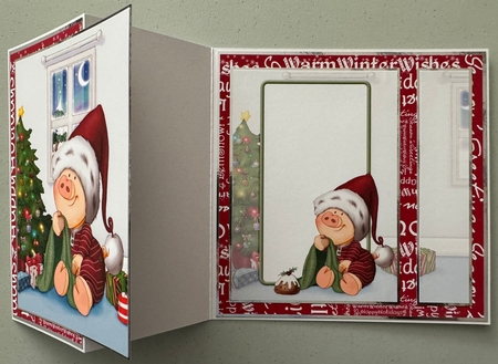 Pigs in Blankets Pumpkin Christmas by Erika Sissons