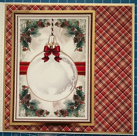 Christmas Horse Baubles Mini Page Kit by Erika Sissons