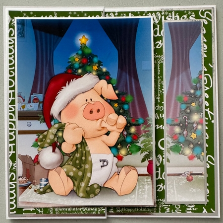 Pigs in Blankets Pod Christmas by Erika Sissons