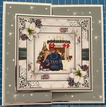 Christmas Couple 03 Mini Page Kit by Erika Sissons