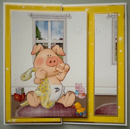 Pigs in Blankets Pod Insert by Erika Sissons