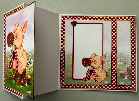 Pigs in Blankets Pumpkin Valentine by Erika Sissons