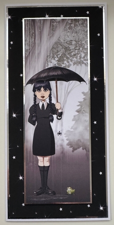 Raven Goth Dudess Large Vertical DL Insert by Erika Sissons