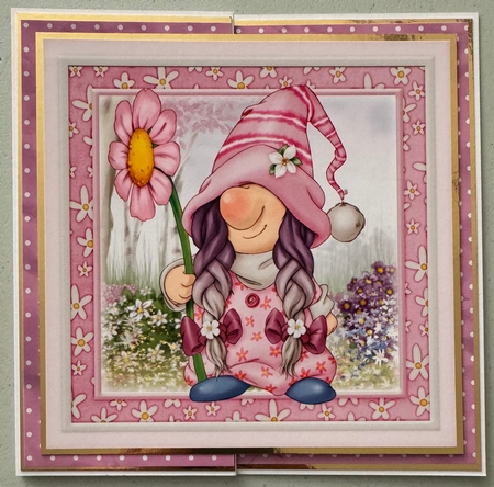 Mothers Day Gnome 4 Sheet Mini Kit by Erika Sissons