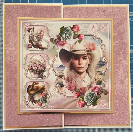 Just A Cowgirl At Heart 04 Mini Page Kit by Erika Sissons
