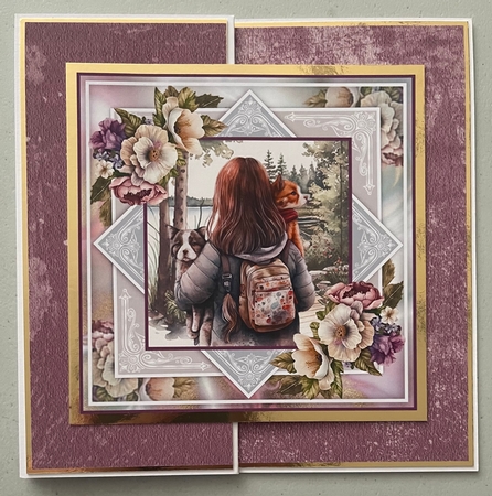 Girls and Puppies Mini Page Kit by Erika Sissons