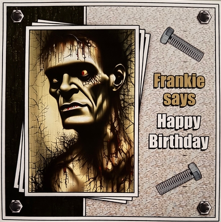 Frankie Says Happy Birthday by Erika Sissons