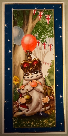 Coronation Gnome Large Vertical DL by Erika Sissons