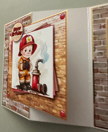Firefighter Boy Mini Kit  by Erika Sissons