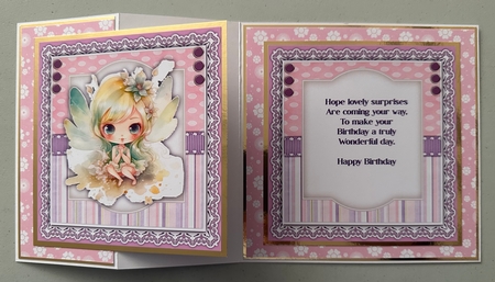 8x8 Mini Kit, Beautiful Fairy Frae by Erika Sissons