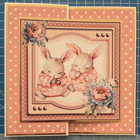 Twin Bunny Baby Girls Insert by Erika Sissons