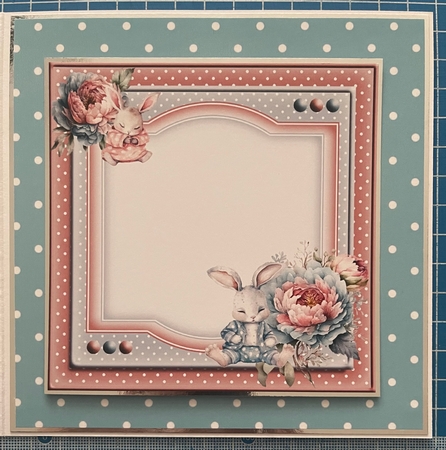 Twin Bunny Babies Boy and Girl Insert by Erika Sissons