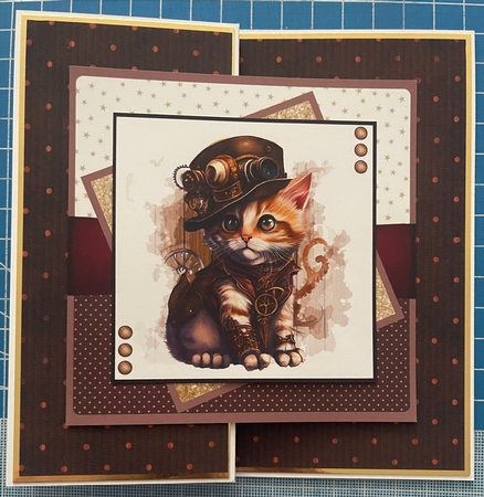 Steampunk Kitty by Erika Sissons