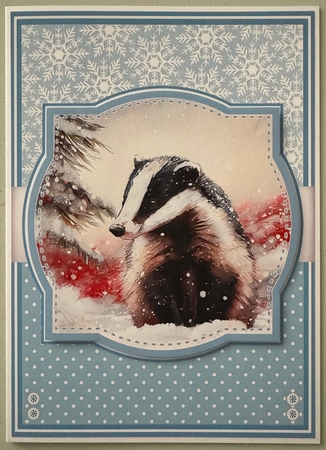 WINTER BADGER by Erika Sissons