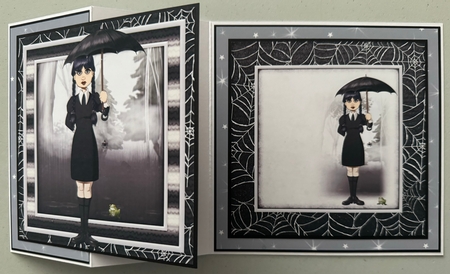 Raven Goth Dudess 4 Sheet Mini Kit by Erika Sissons