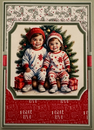 Christmas Blessings toppers kit  by Erika Sissons