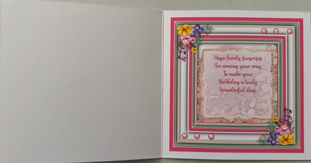 8x8 Mini Kit, Beautiful Pink Teddys Birthday by Erika Sissons