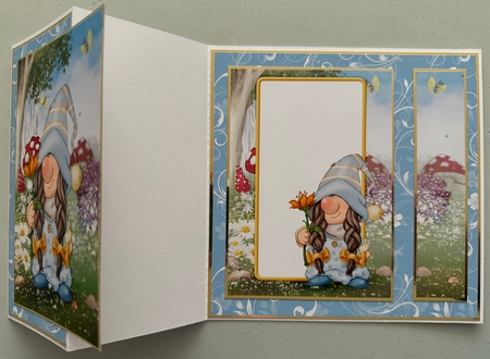 Mrs Gnome Summer (Blue) by Erika Sissons