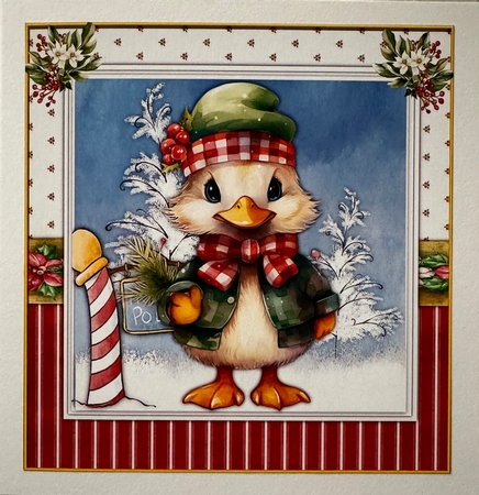 8x8 Mini Kit, Gorgeous Christmas Farm Animals by Erika Sissons