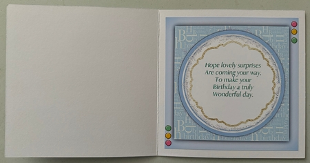 8x8 Mini Kit, Gorgeous Birthday Dinosaur by Erika Sissons