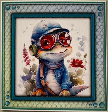 8x8 Mini Kit, Gorgeous Reptiles Birthday by Erika Sissons