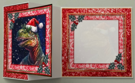 Have A Dino....Mite Christmas - Mini Kit by Erika Sissons