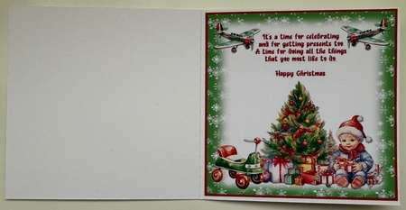 A little boys Christmas by Erika Sissons