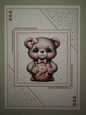 Teddy Brings You Flowers by Erika Sissons
