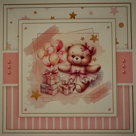 My First Birthday Little Bear Girl by Erika Sissons
