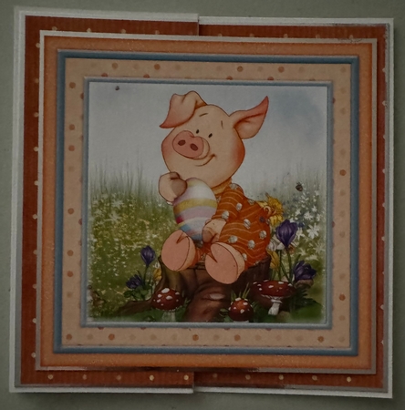 Pigs in Blankets Pumpkin Easter Four Sheet Mini Kit by Erika Sissons