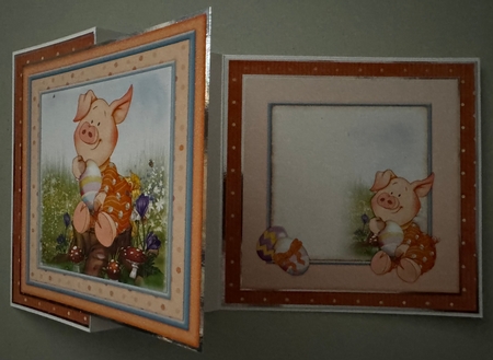 Pigs in Blankets Pumpkin Easter Four Sheet Mini Kit by Erika Sissons