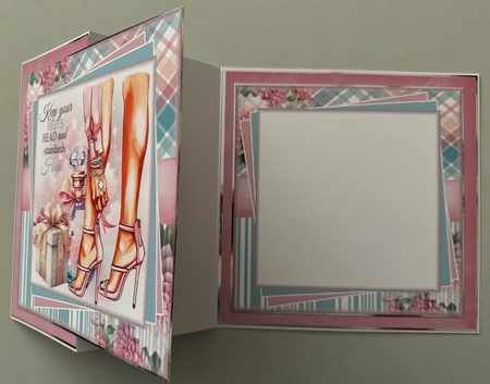 Keep Your Heels, Head And Standards High Mini Page Kit by Erika Sissons