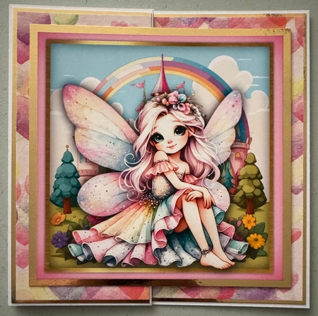 8x8 Mini Kit, Gorgeous Rainbow Fairys by Erika Sissons