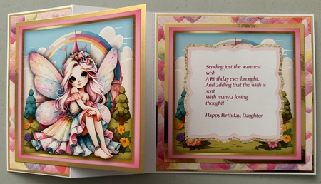 8x8 Mini Kit, Gorgeous Rainbow Fairys by Erika Sissons