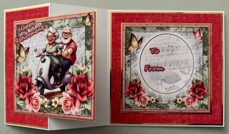 Mini Kit- Happy Retirement #5 by Erika Sissons