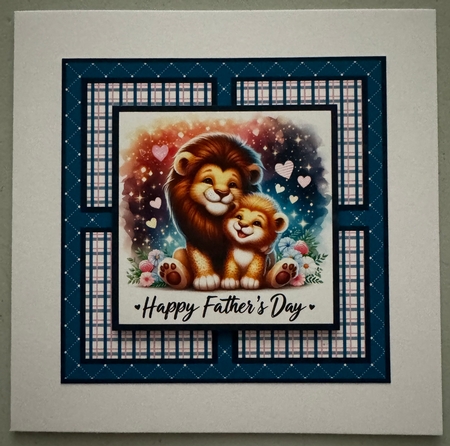 Fathers Day Lions by Erika Sissons