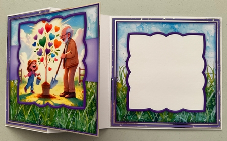 Gardening with Grandad 6 Inch Square by Erika Sissons