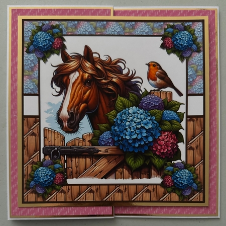 Floral Horse by Erika Sissons